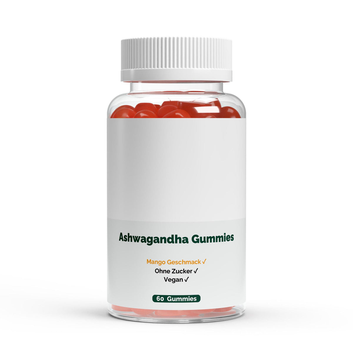 Ashwagandha + Vitamine B6 Gummies - 60 pcs