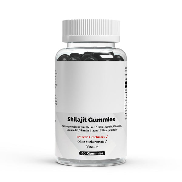 Shilajit Gummies + Vitamin C, B6, B12 - 60 pcs