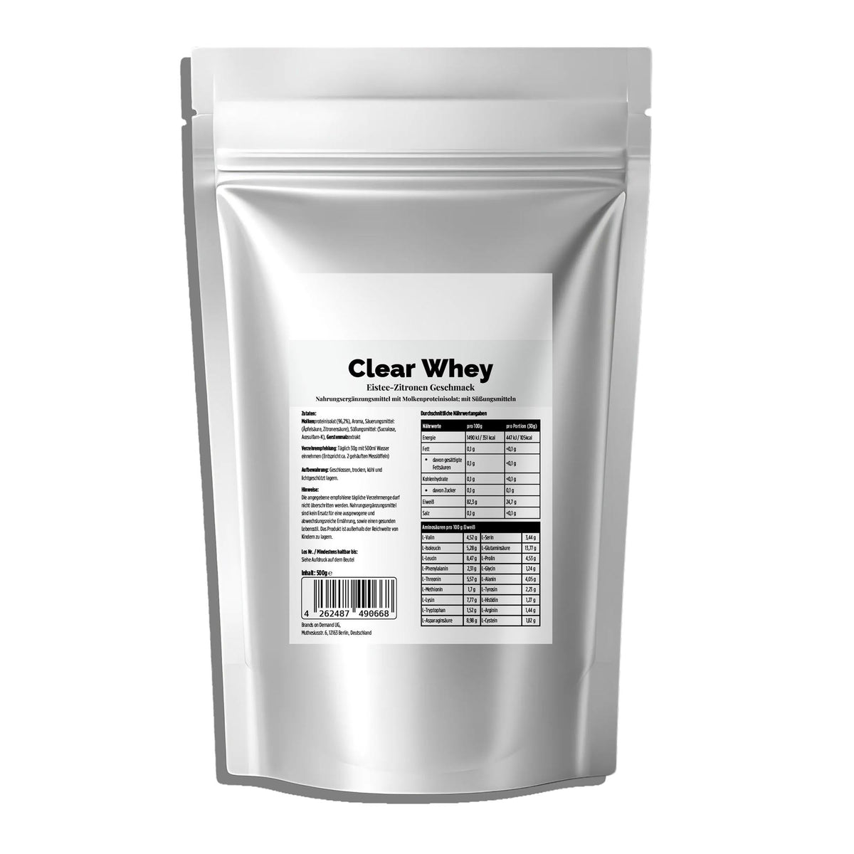 Clear Whey Protein Thé Glacé Citron - 500g