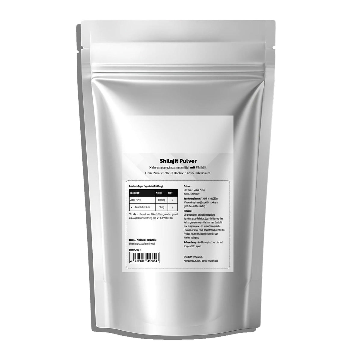 Shilajit en Polvo (5% Ácido Fúlvico) - 250g
