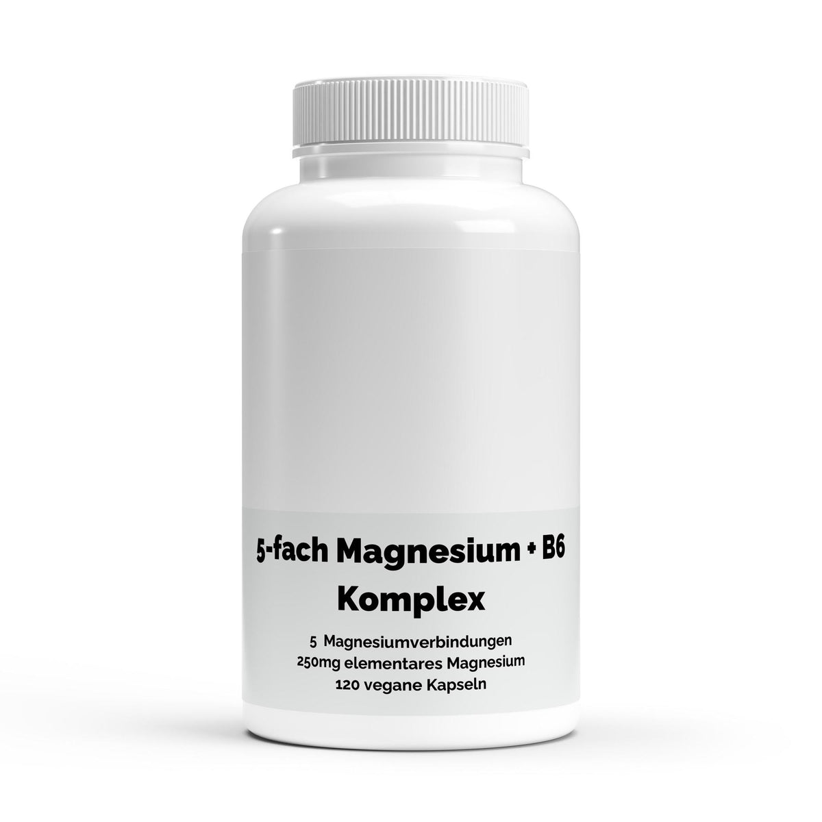 Magnesium 5-in-1 Complex + B6 - 120 Vegan Capsules