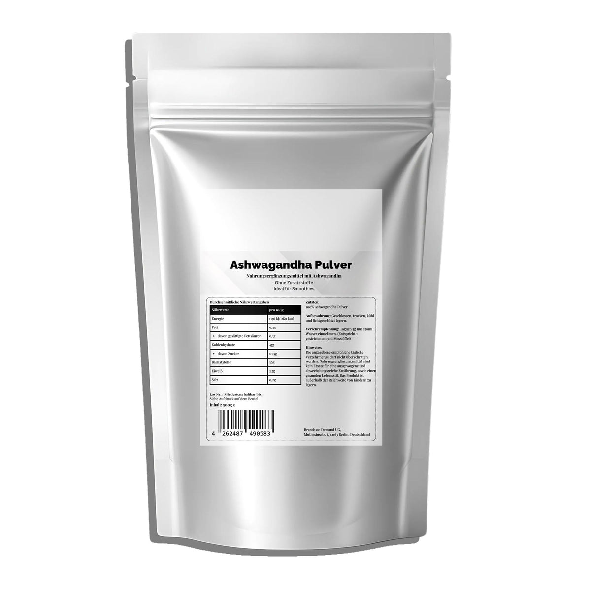 Ashwagandha en Polvo - 500g