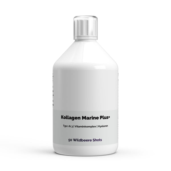 Marine Collagen Plus Shots (1500 Da) - Wild Berry - 500ml