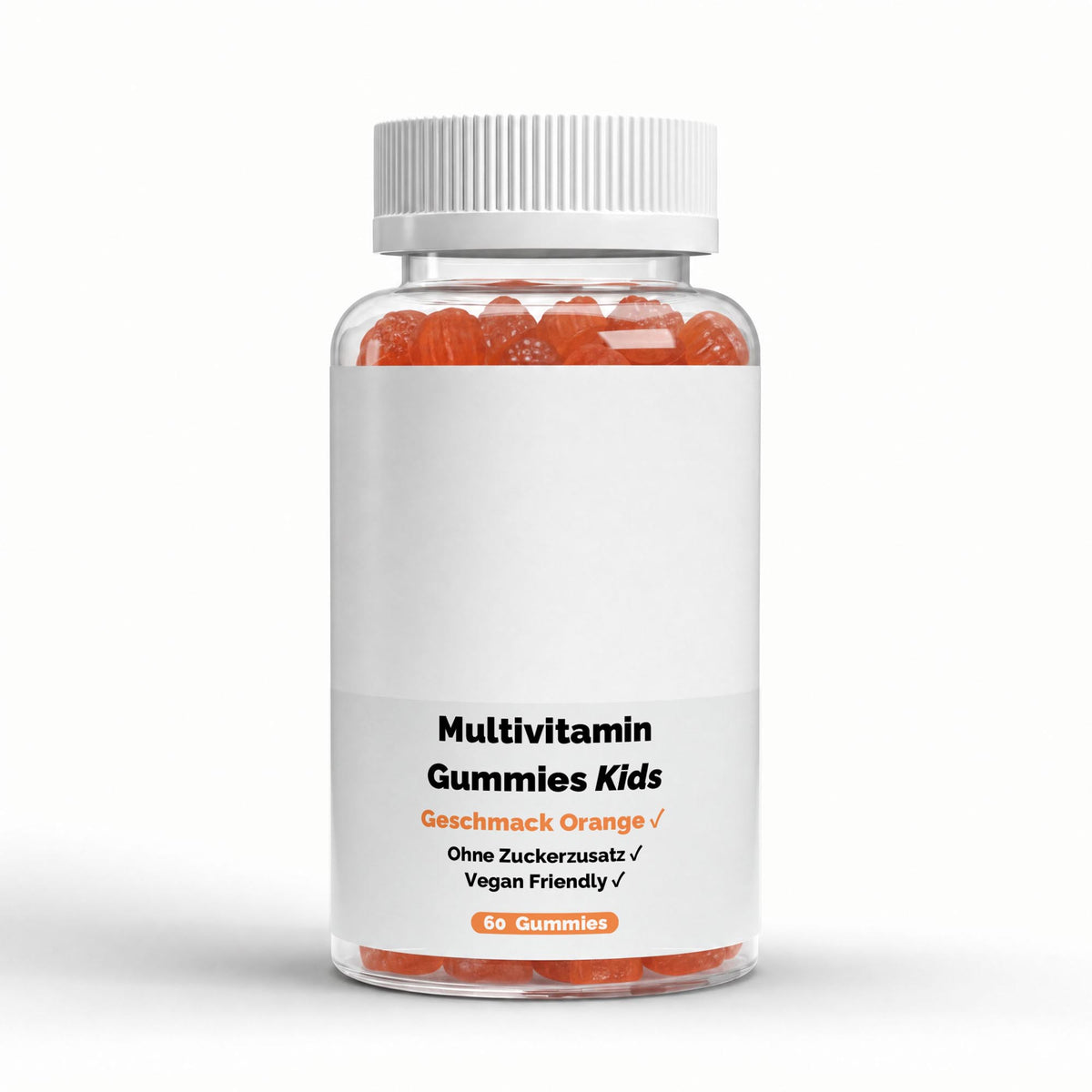 Gummies Multivitamines Enfants - Orange - 60 Gummies Véganes