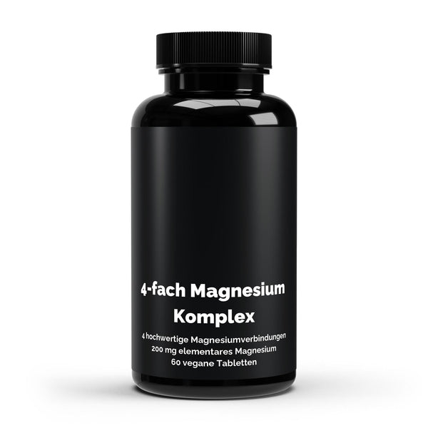 Magnésium Complexe 4 en 1 - 60 Comprimés Vegan