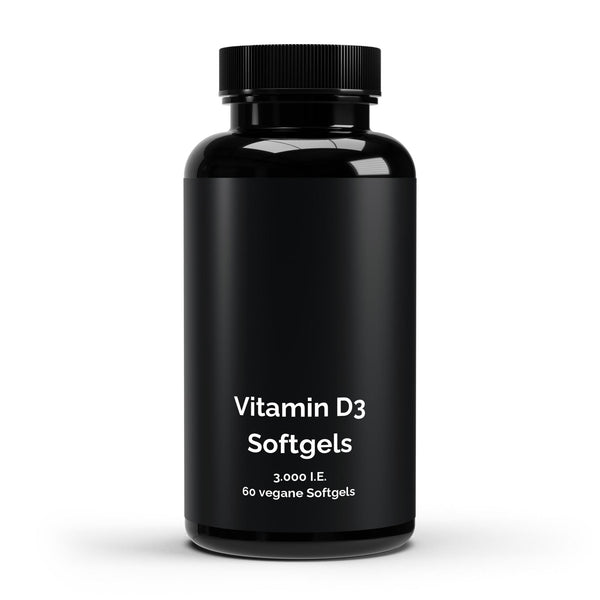 Vitamine D3 3000 UI - 60 Softgels Vegan