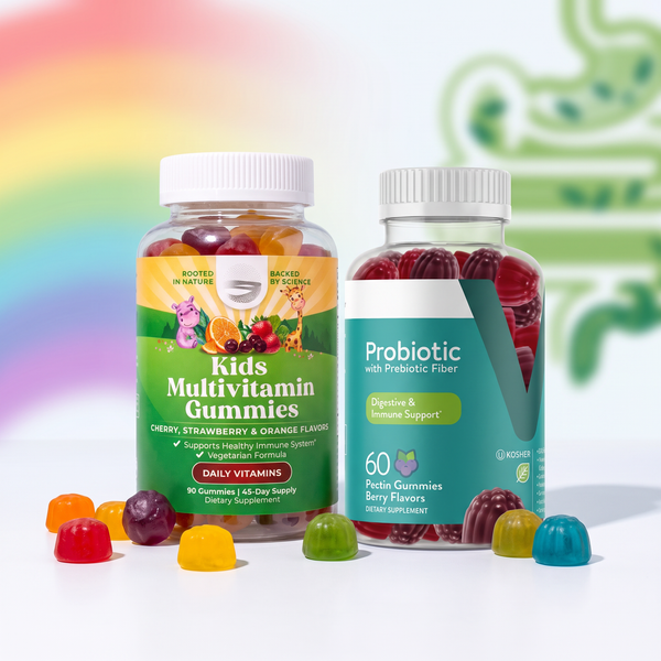 Everyday Wellness Pack — SonielSupply Daily multivitamin and Probiotic gummy jars together