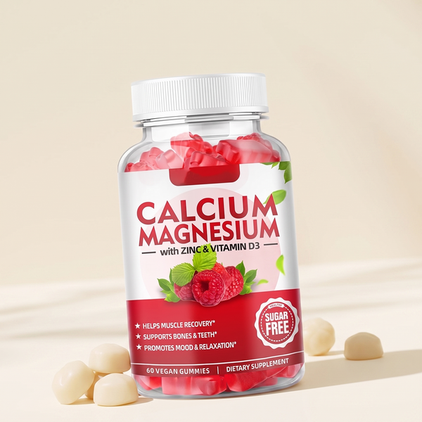 Calcium and D3 gummies lifestyle