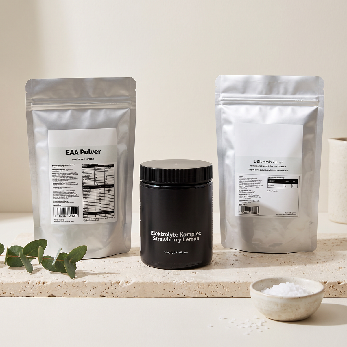 Recovery & Hydration Pack — components shown are the actual products
