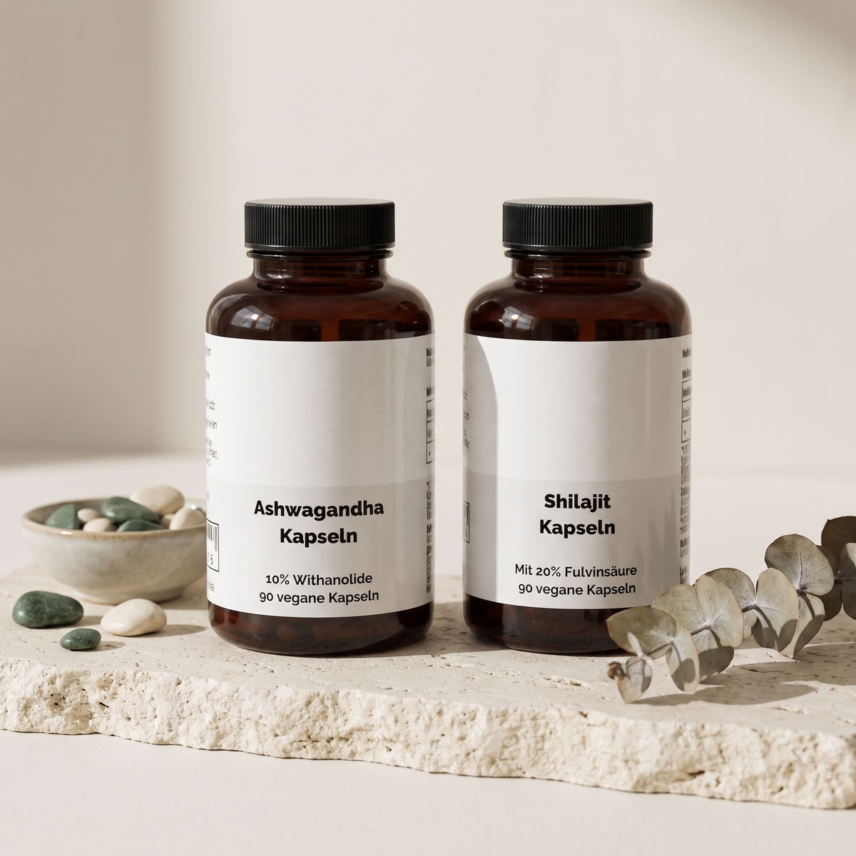 Adaptogen Power Pack — components shown are the actual products
